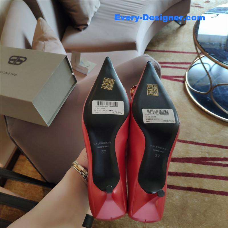 Ba1en*iaga new double b buckle muller slippers