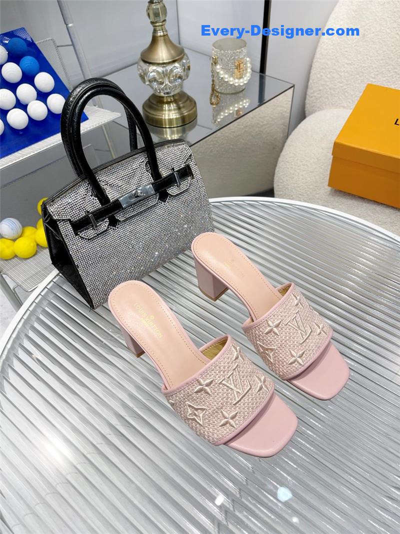 l0vis Vvtt0n lv catwalk high-heeled slippers