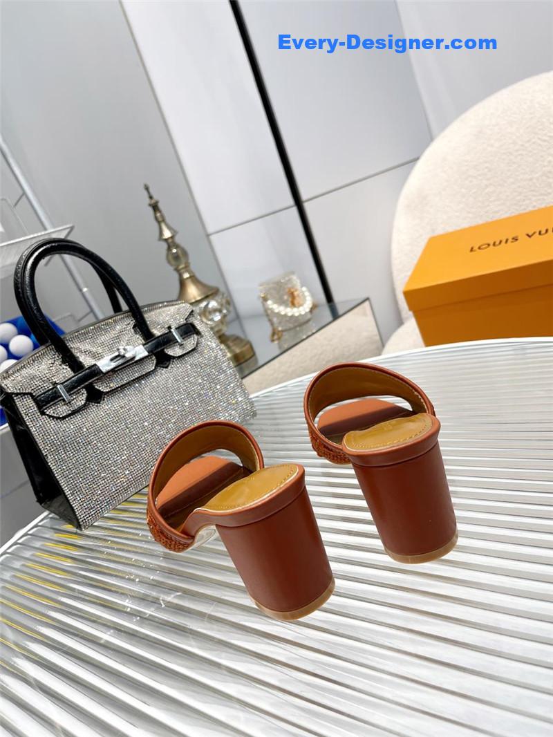 l0vis Vvtt0n lv catwalk high-heeled slippers