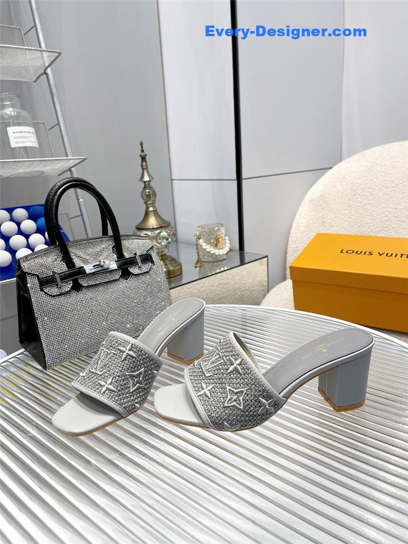 l0vis Vvtt0n lv catwalk high-heeled slippers
