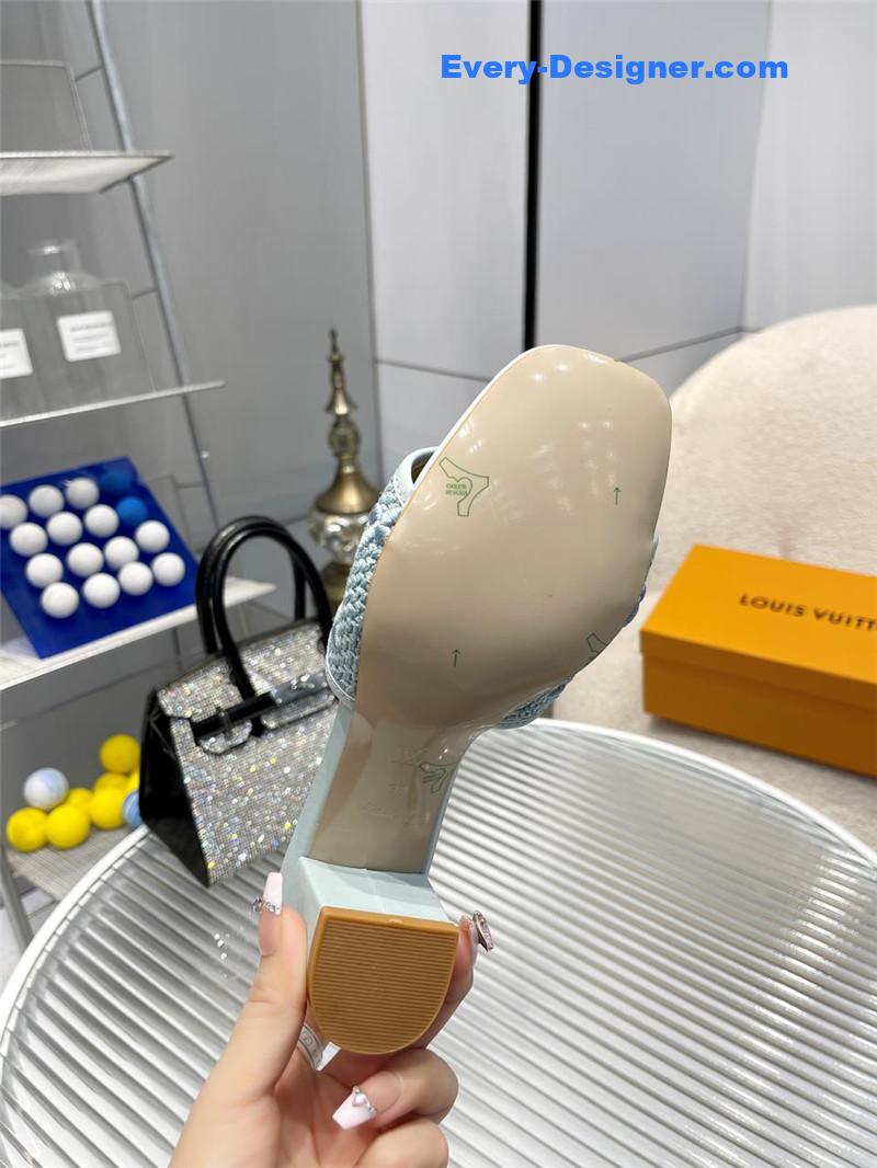 l0vis Vvtt0n lv catwalk high-heeled slippers