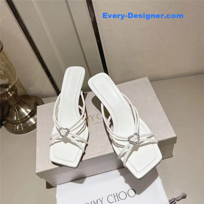 J1m*y Ch00 chic minimalist mules