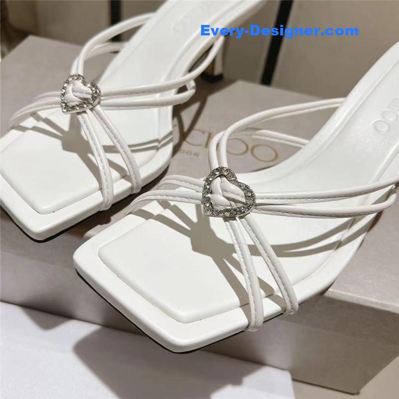 J1m*y Ch00 chic minimalist mules