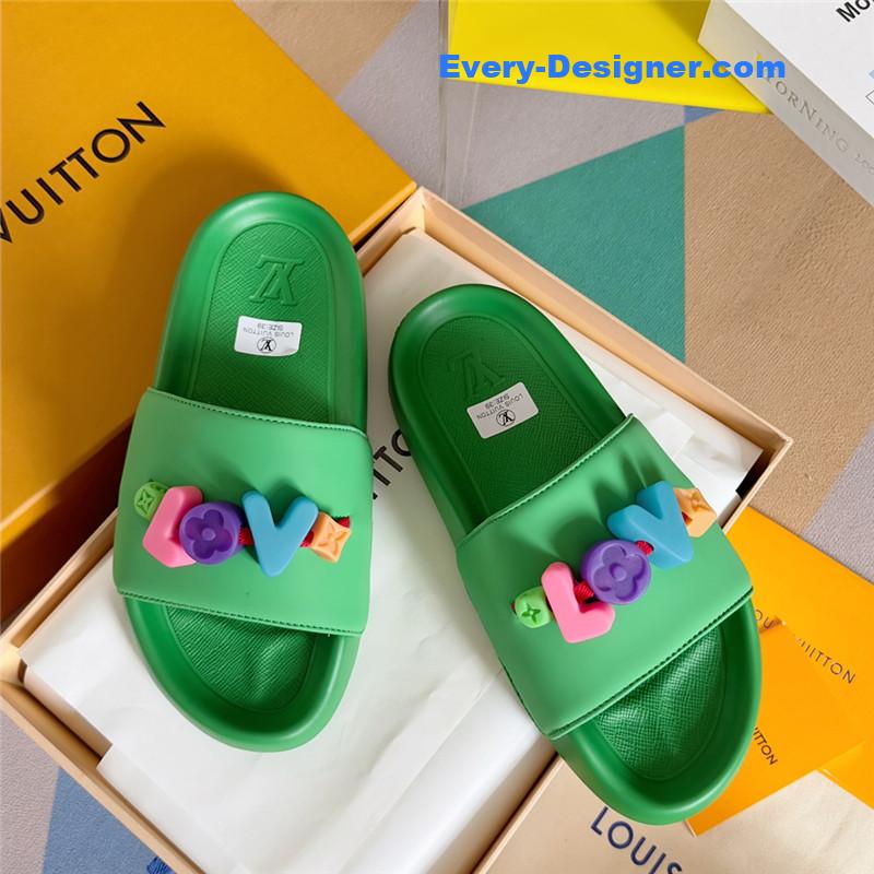 l0vis Vvtt0n lv monogram diy decorative slippers