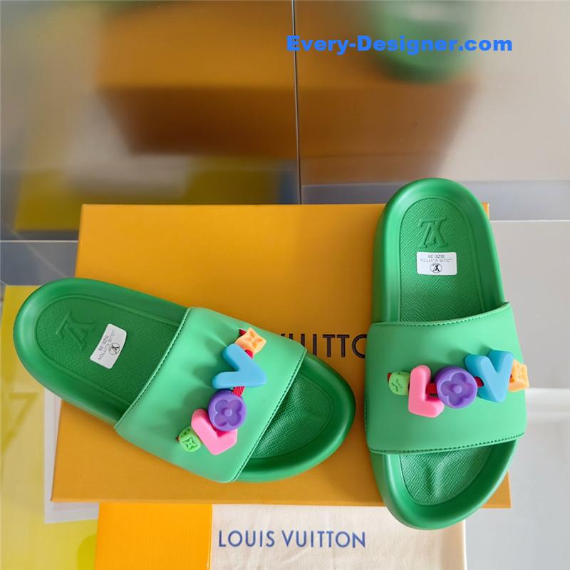 l0vis Vvtt0n lv monogram diy decorative slippers