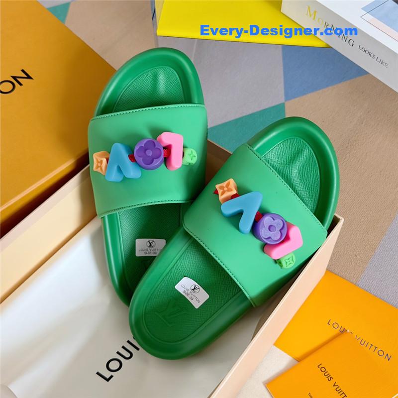 l0vis Vvtt0n lv monogram diy decorative slippers
