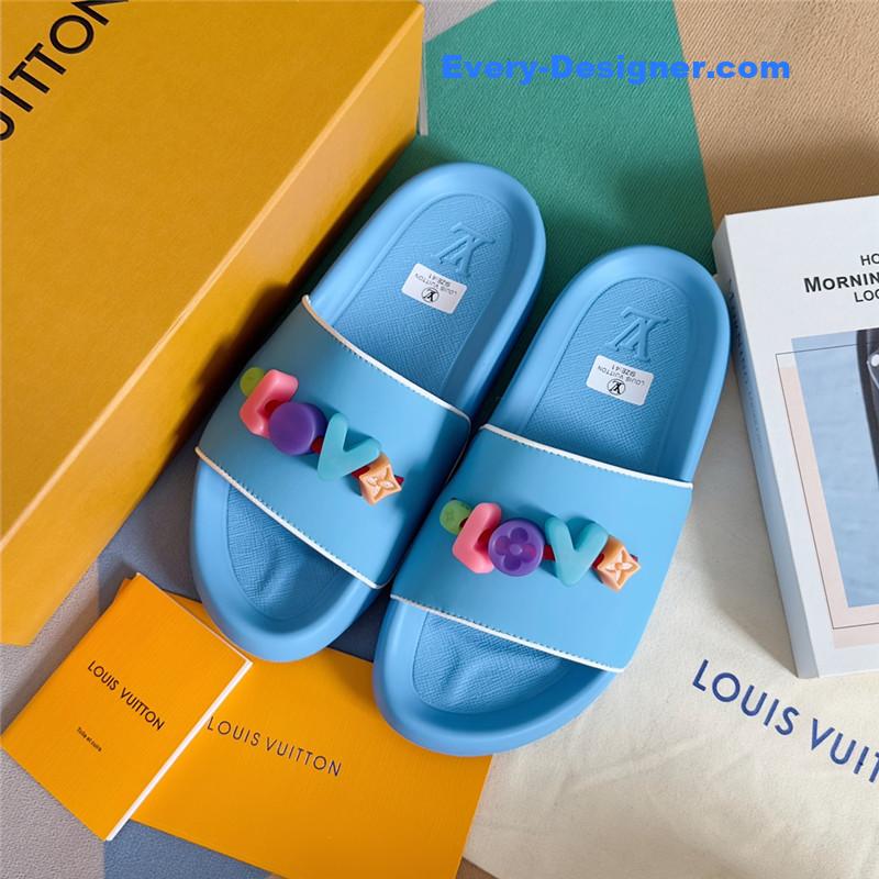 l0vis Vvtt0n lv monogram diy decorative slippers
