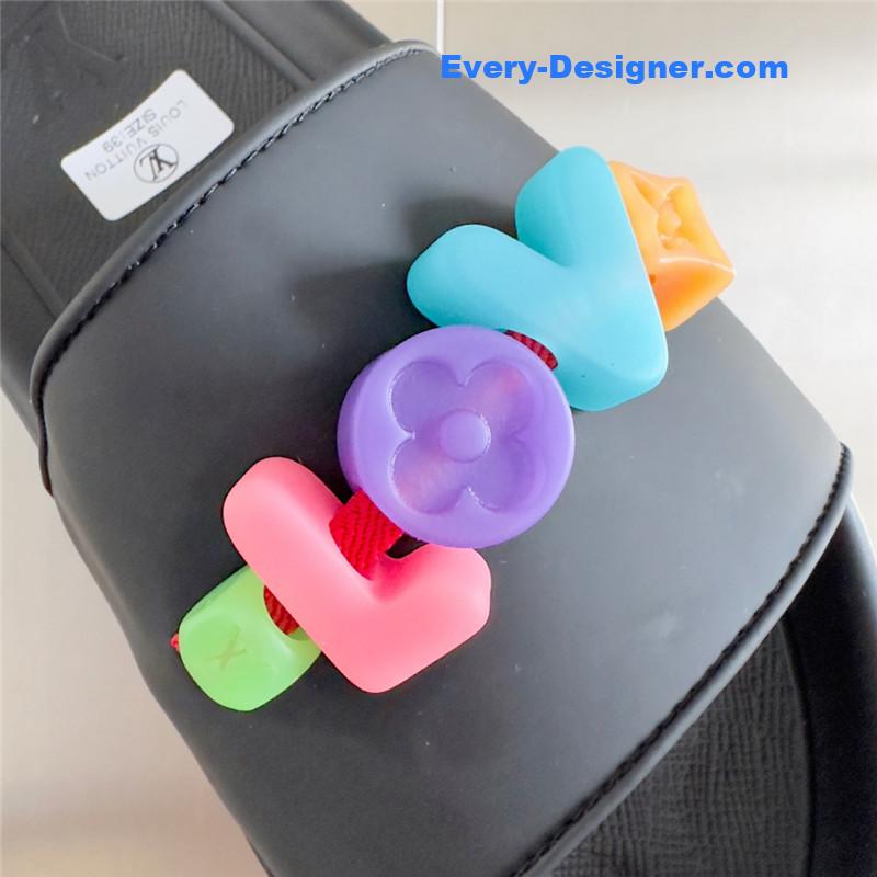 l0vis Vvtt0n lv monogram diy decorative slippers