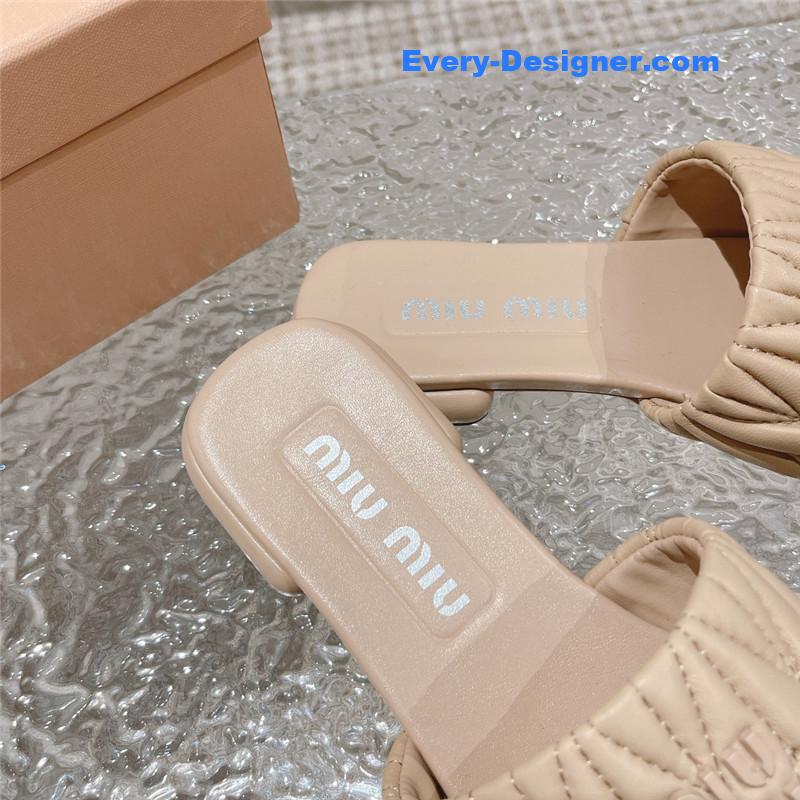 miu miu Mary Jane slippers