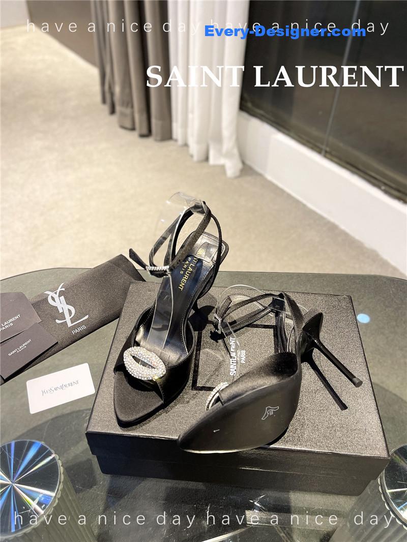 Y51 pointed crepe satin slingback pumps