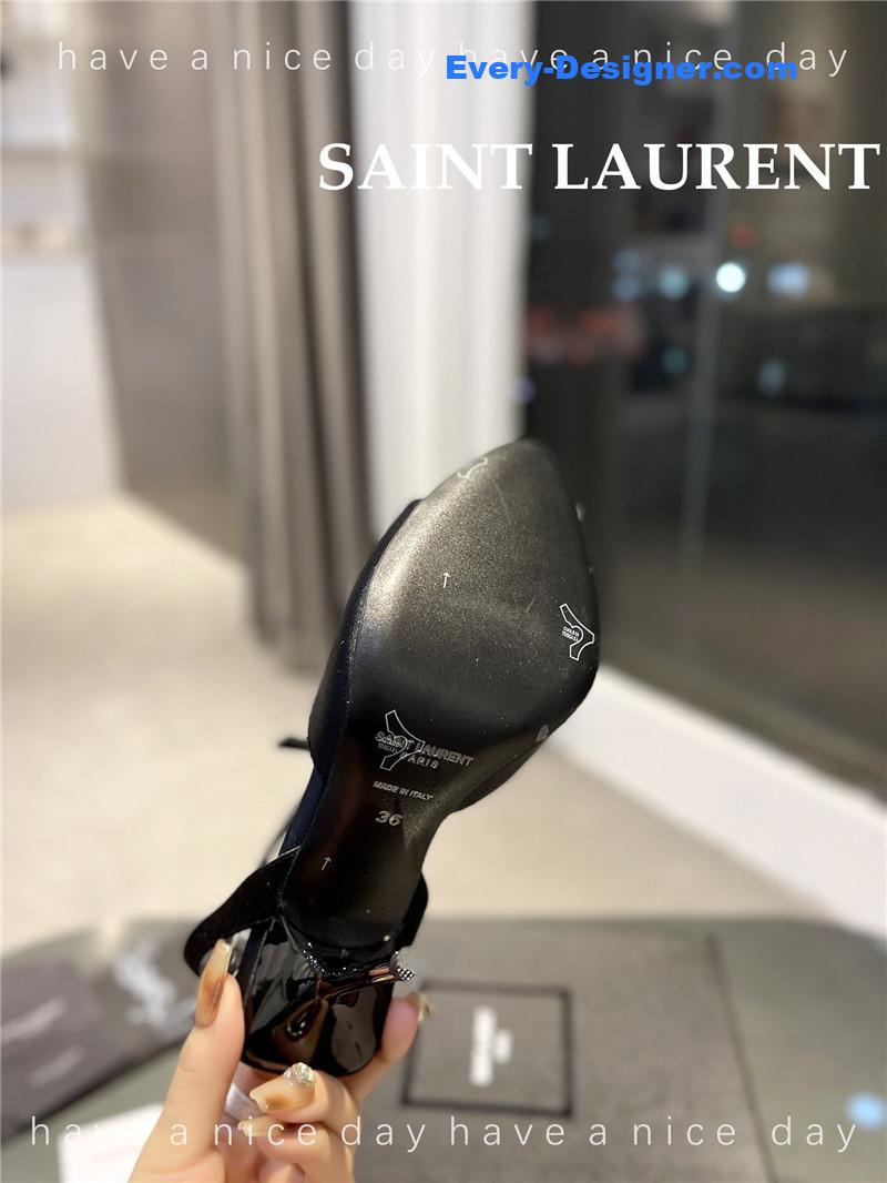 Y51 pointed crepe satin slingback pumps