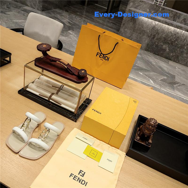 F**di flat beach sandals