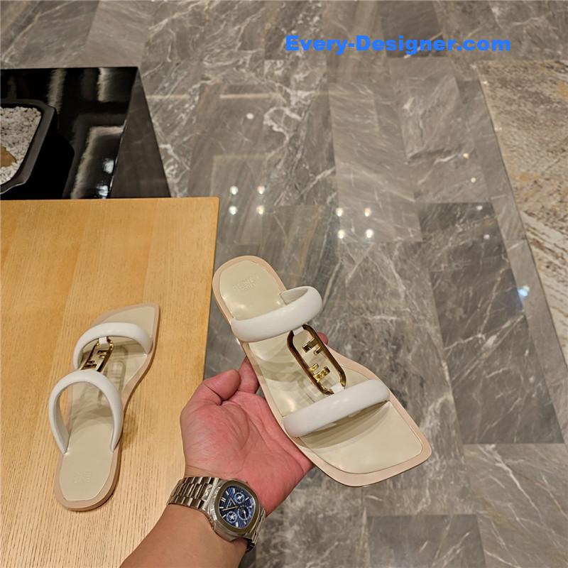 F**di flat beach sandals