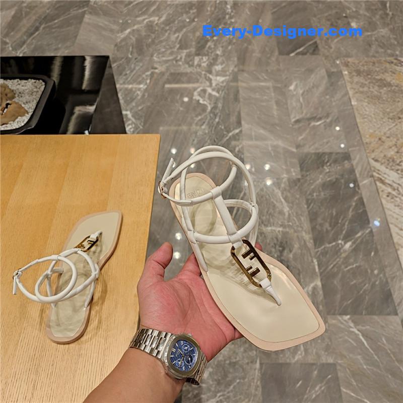 F**di flat beach sandals