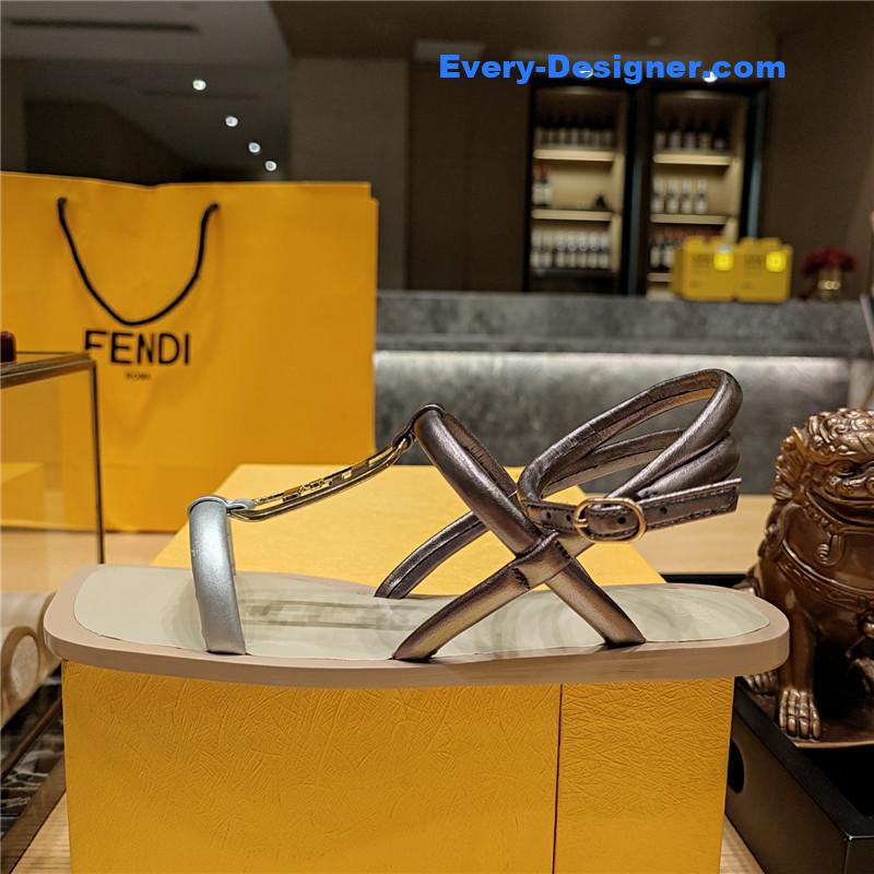 F**di flat beach sandals