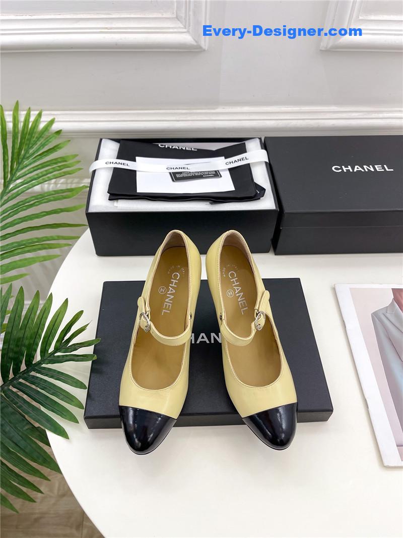 CC catwalk style high heel shoes