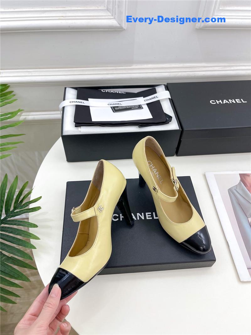 CC catwalk style high heel shoes