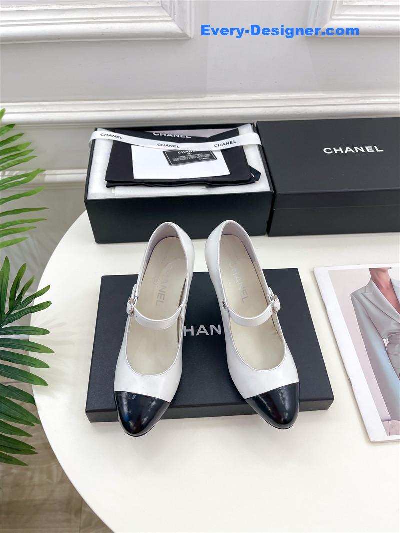 CC catwalk style high heel shoes