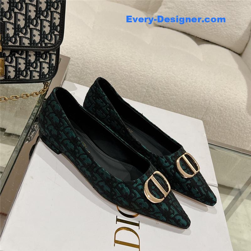 D10r early spring new pointed flat shoes