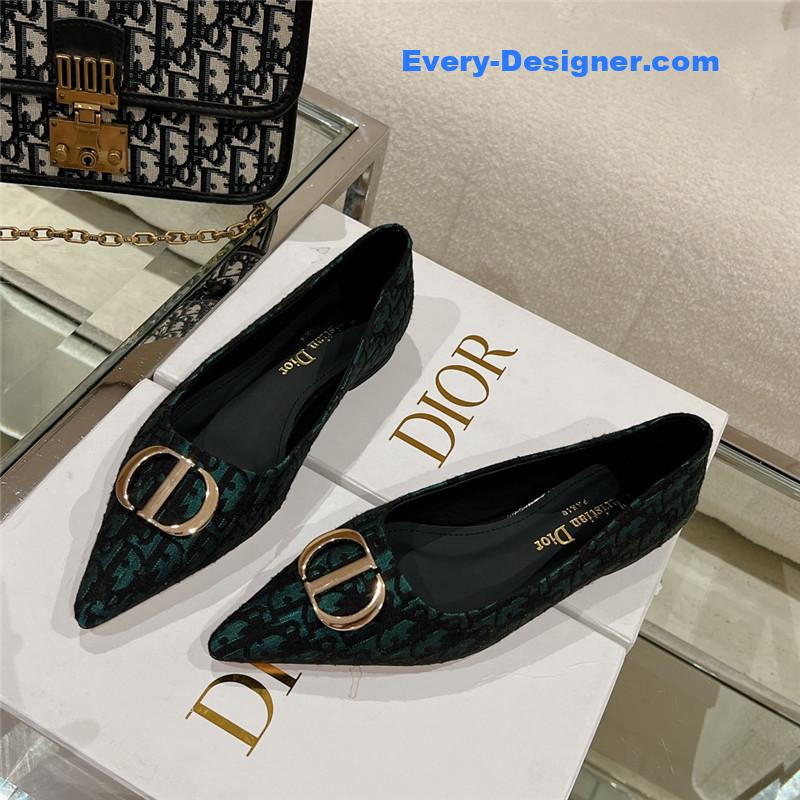 D10r early spring new pointed flat shoes