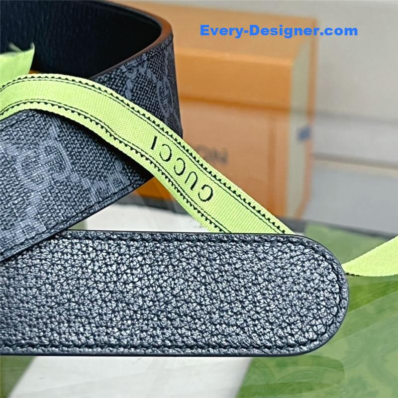 Gvc*1 square g buckle reversible belt