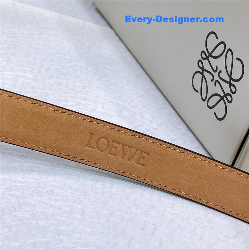 L0ew* L0ew* amazona padlock belt in smooth calfskin