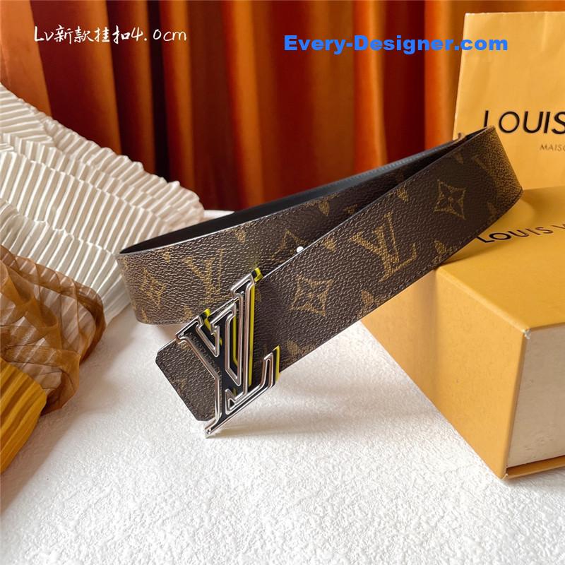 l0vis Vvtt0n lv classic print with black plain bottom belt