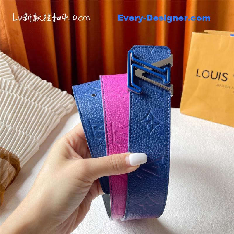 l0vis Vvtt0n lv classic print with black plain bottom belt