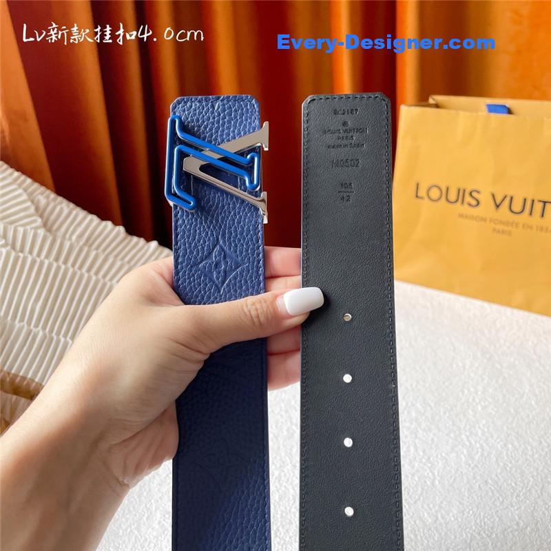 l0vis Vvtt0n lv classic print with black plain bottom belt