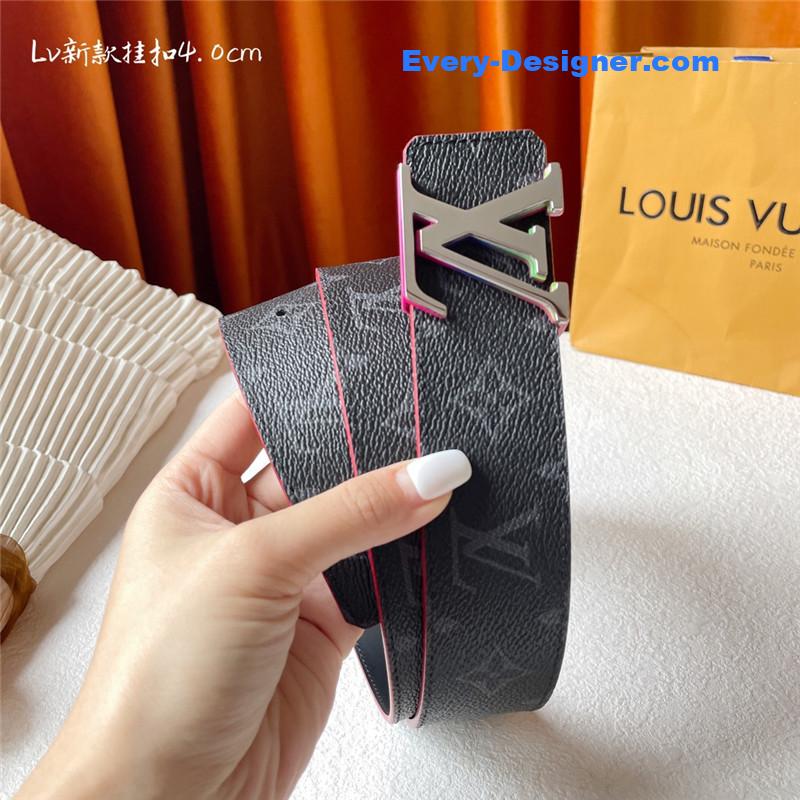 l0vis Vvtt0n lv classic print with black plain bottom belt