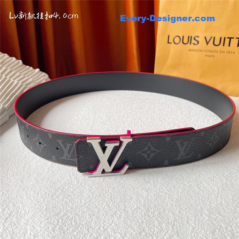 l0vis Vvtt0n lv classic print with black plain bottom belt