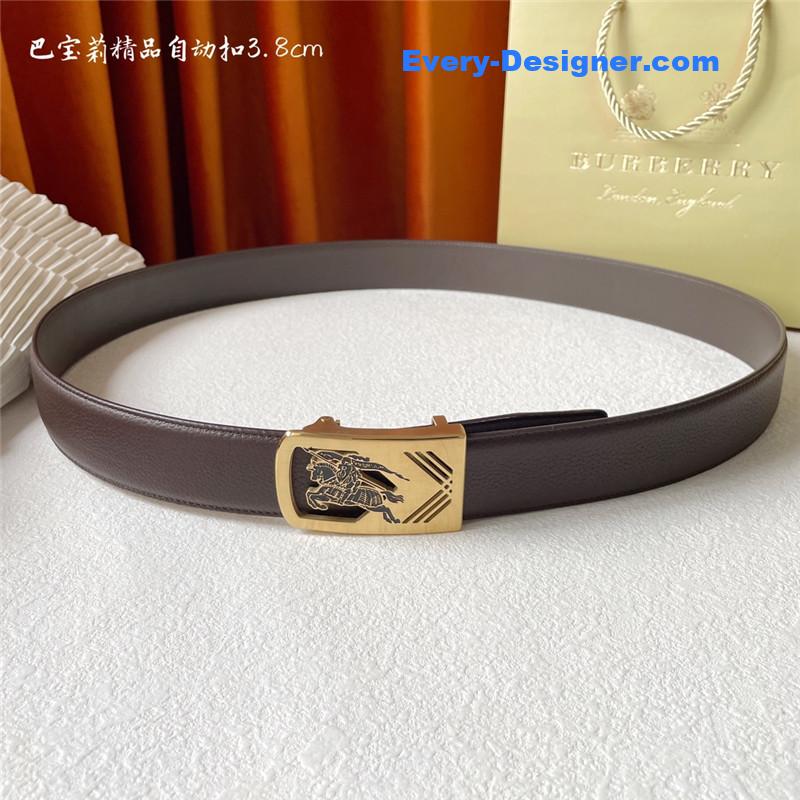 Bv*b*rry pebbled calfskin belt