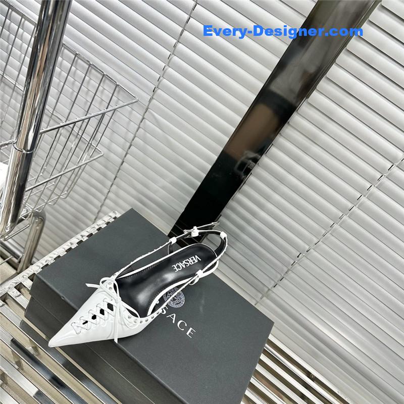 Versace new pointed high heels