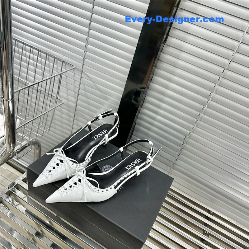 Versace new pointed high heels