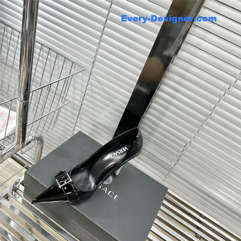 Versace new pointed high heels
