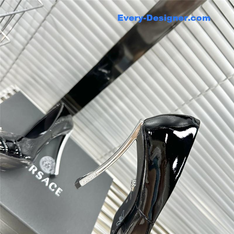 Versace new pointed high heels