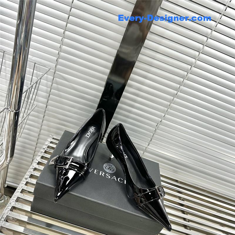 Versace new pointed high heels