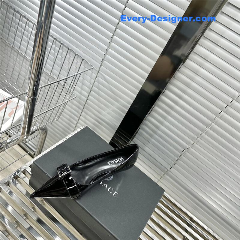 Versace new pointed high heels