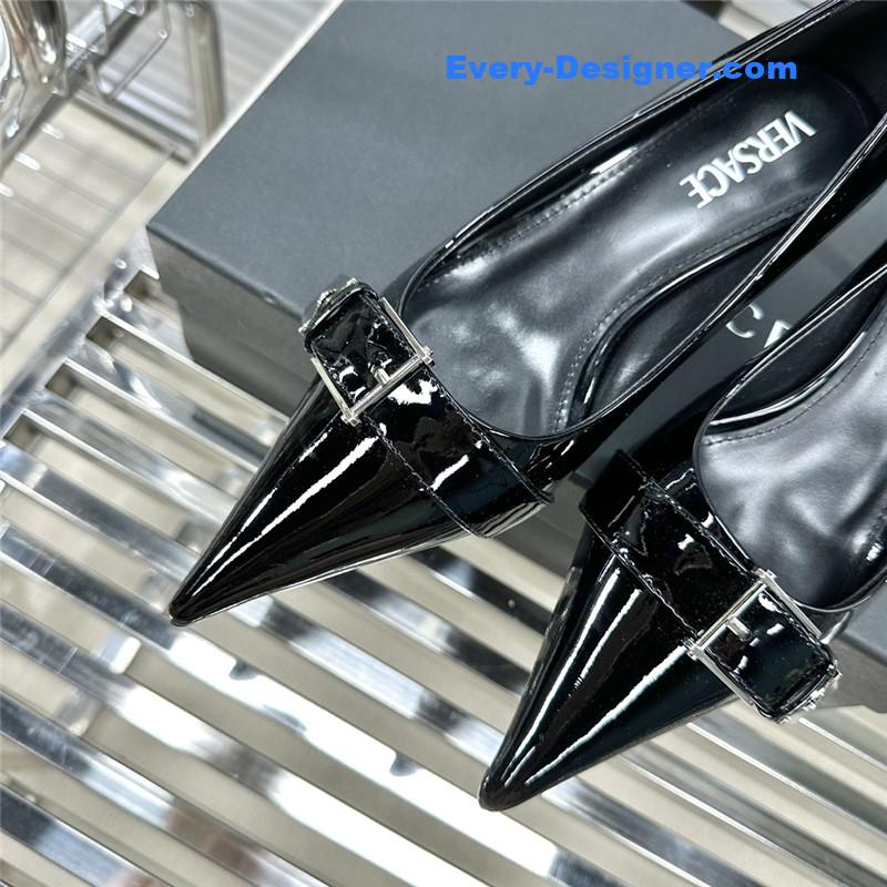 Versace new pointed high heels