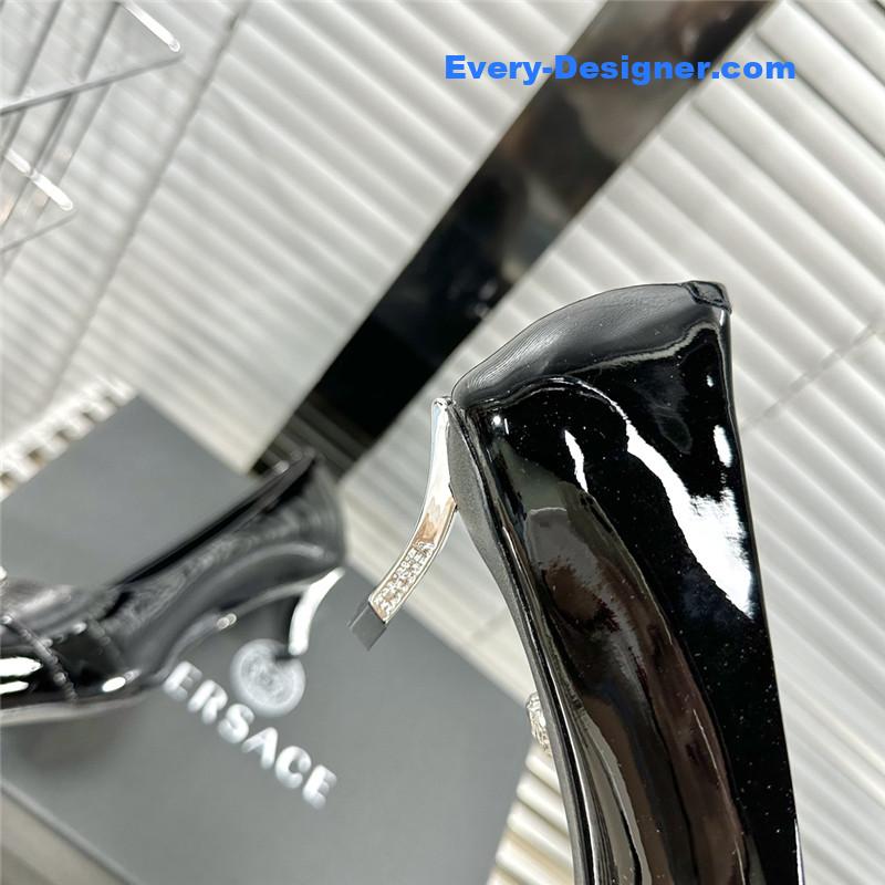 Versace new pointed high heels