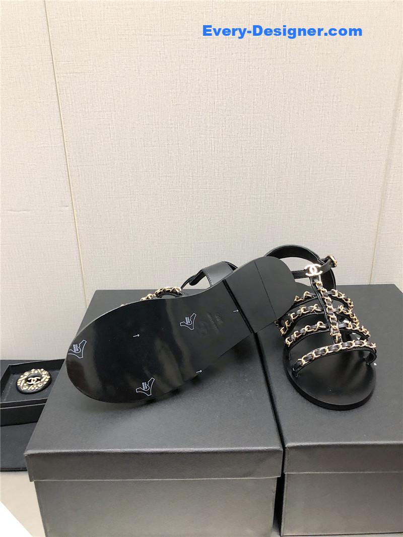 Ch**el chain sandals