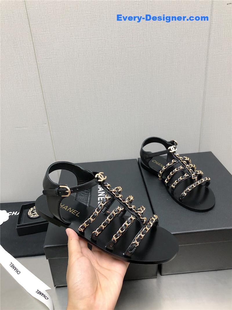 Ch**el chain sandals