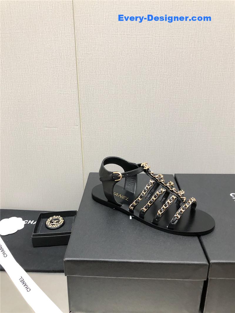 Ch**el chain sandals