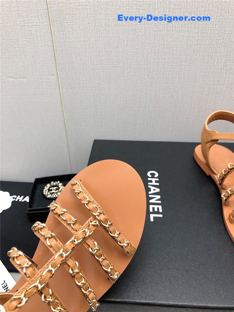 CC chain sandals