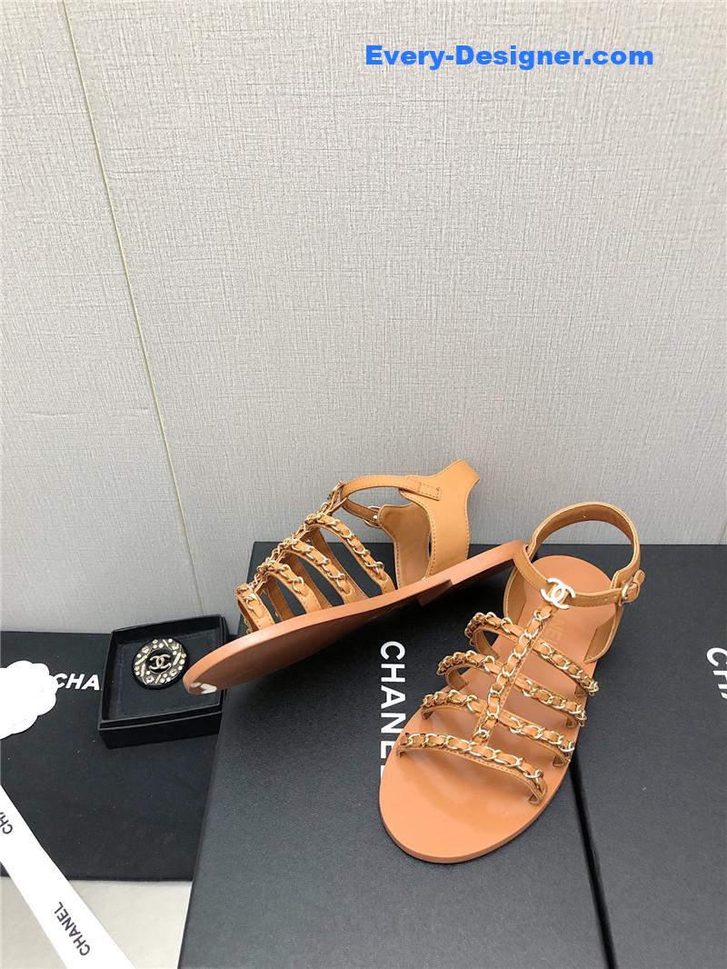 CC chain sandals