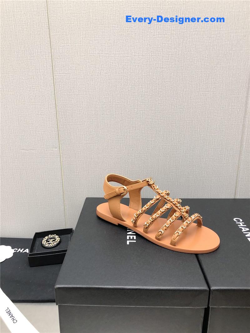 CC chain sandals