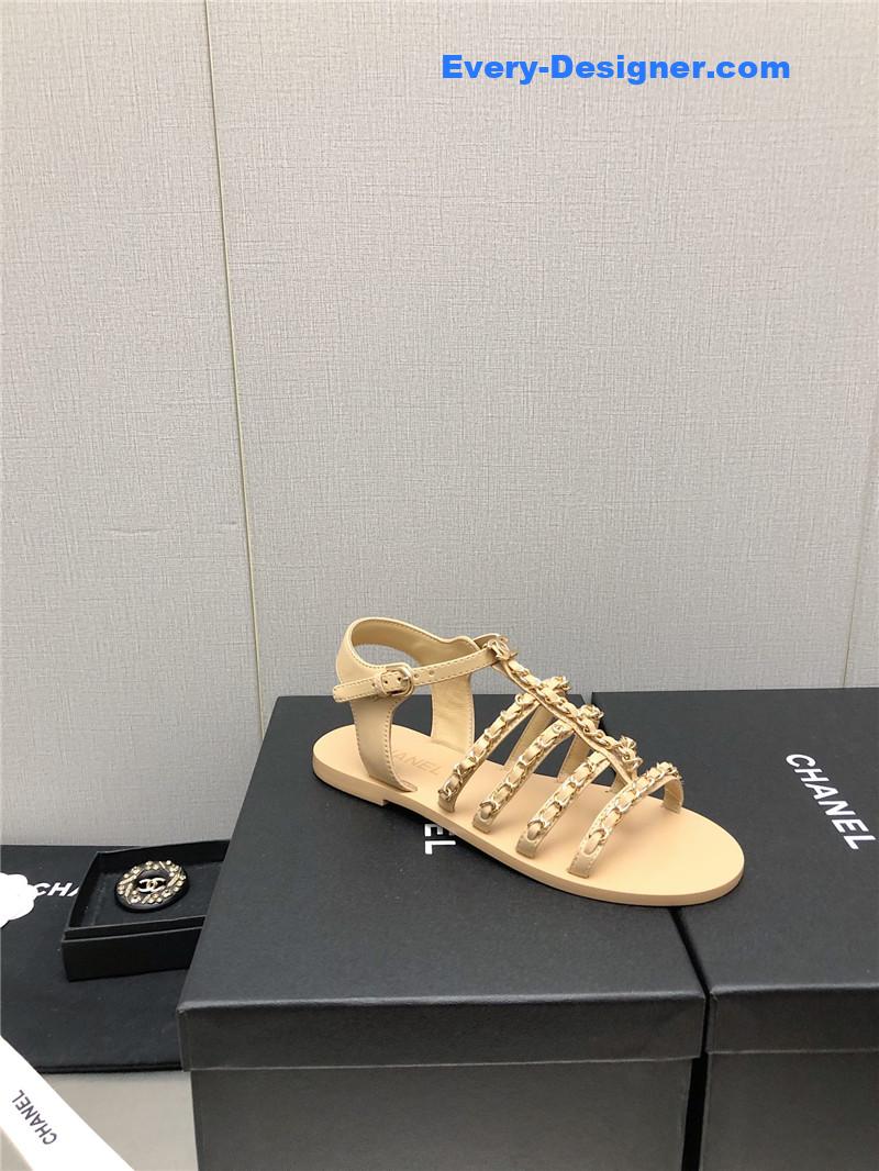 CC chain sandals