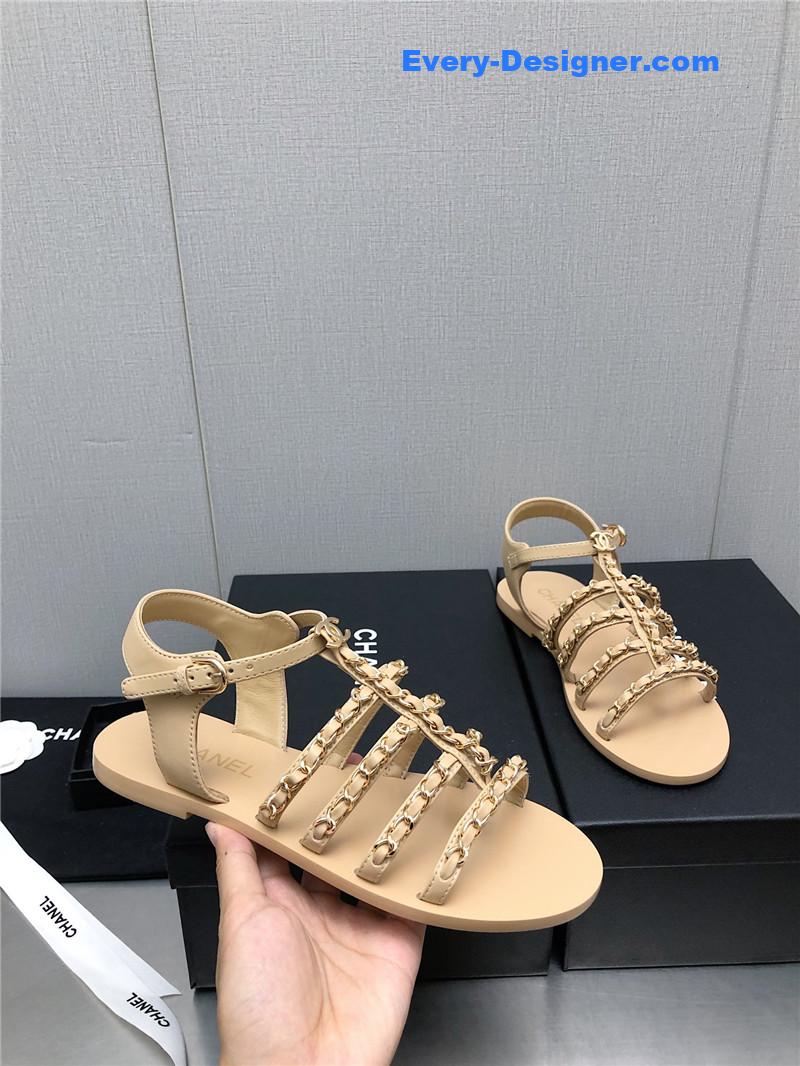 CC chain sandals