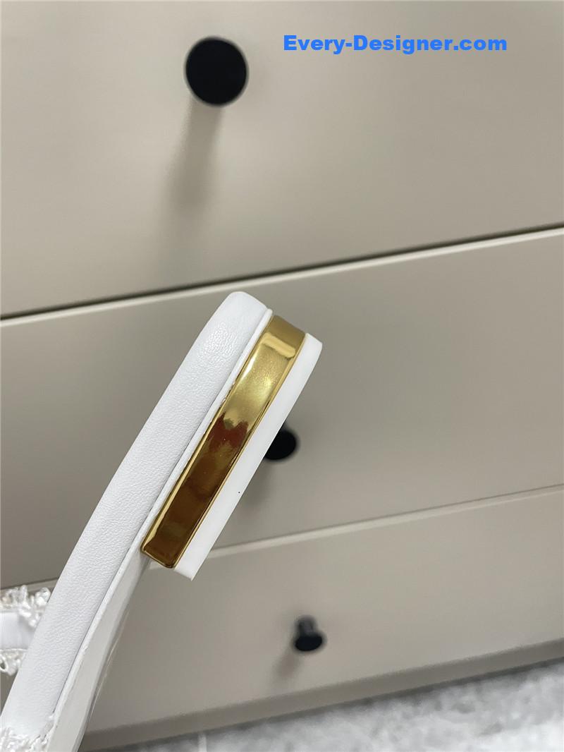 CC new pearl buckle slippers