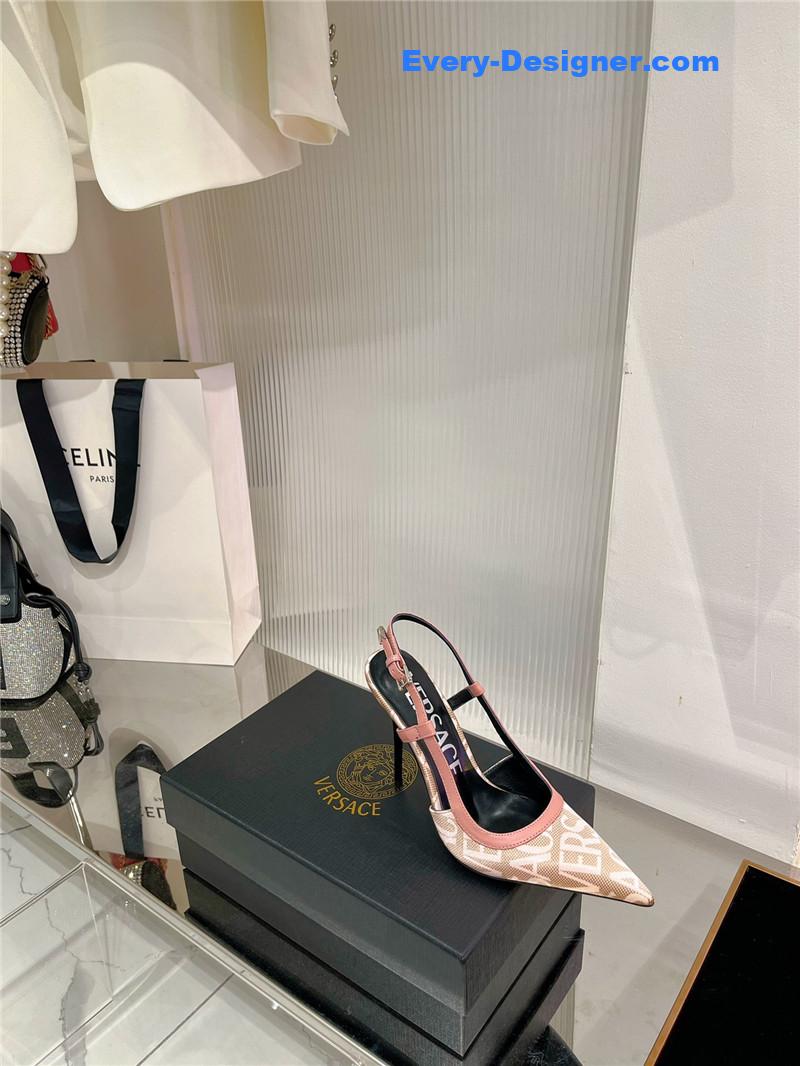 Versace trendy simple high-heeled sandals